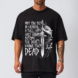 themeisles May You Be in Heaven A Full Half Hour Before The Devil Knows You're Dead Men's Short Sleeve T-shirt