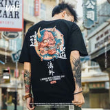 themeisles Hip Hop T Shirt Men Snake Ghost T-shirt Harajuku Streetwear Tshirt Short Sleeve Summer Tops Tee HipHop Back Printed S-5XL