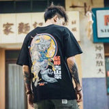 themeisles Hip Hop T Shirt Men Snake Ghost T-shirt Harajuku Streetwear Tshirt Short Sleeve Summer Tops Tee HipHop Back Printed S-5XL