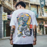 themeisles Hip Hop T Shirt Men Snake Ghost T-shirt Harajuku Streetwear Tshirt Short Sleeve Summer Tops Tee HipHop Back Printed S-5XL