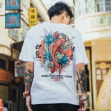 themeisles Hip Hop T Shirt Men Snake Ghost T-shirt Harajuku Streetwear Tshirt Short Sleeve Summer Tops Tee HipHop Back Printed S-5XL