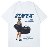 themeisles Hip Hop Streetwear Harajuku T Shirt Girl Japanese Kanji Print Tshirt Men Summer Short Sleeve Cotton Loose oversized T-Shirt